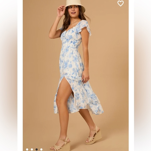 New with tags Altar’d state Quinn Floral Maxi Dress - Picture 3 of 6